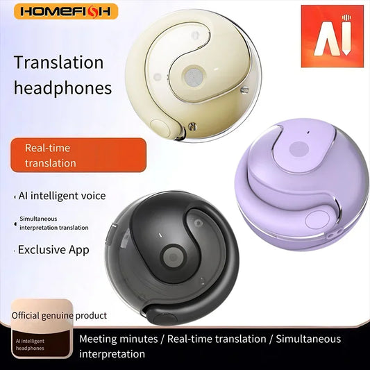 Earbuds HomeFish AI Translate