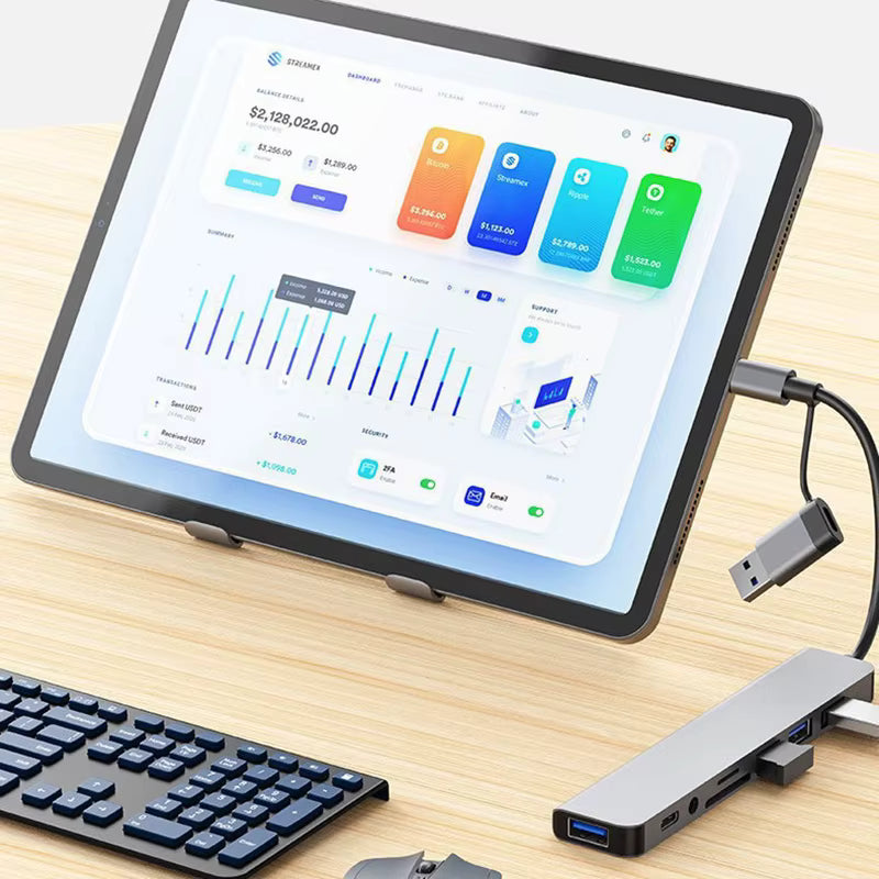 SD Card Reader Laptop Tablet Phone Disk Converter