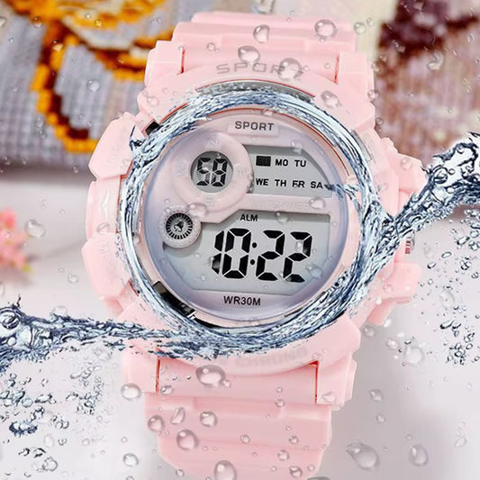 Fashion Kids Watches Luminous Waterproof Sports