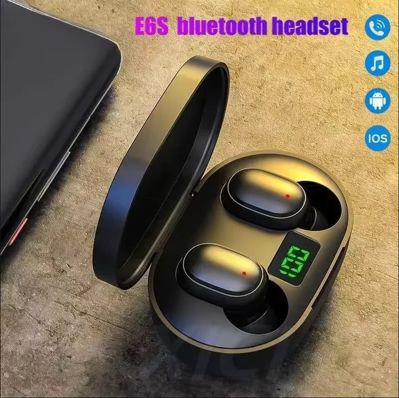 TWS E6S Bluetooth Earphones