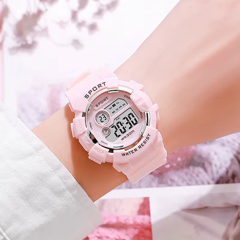 Fashion Kids Watches Luminous Waterproof Sports