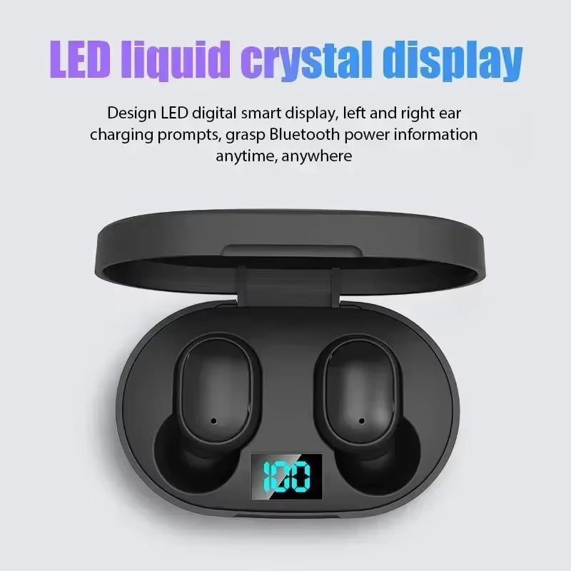 TWS E6S Bluetooth Earphones
