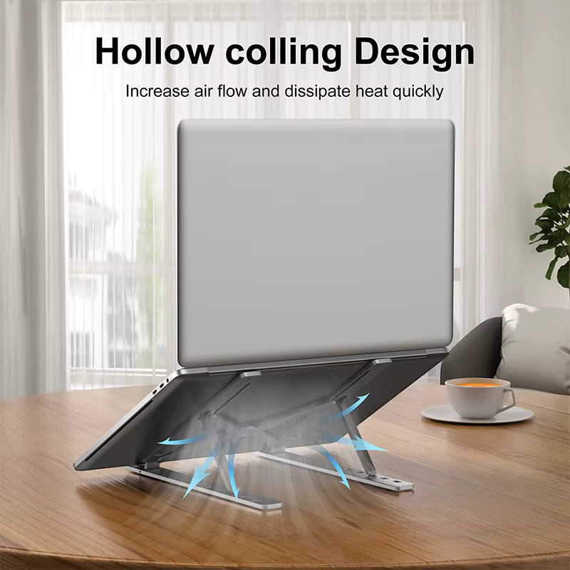 Laptop Holder Stand Adjustable Foldable Portable