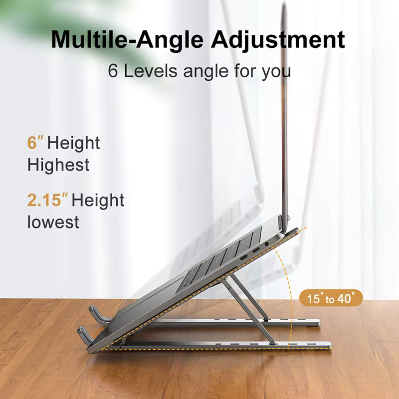 Laptop Holder Stand Adjustable Foldable Portable