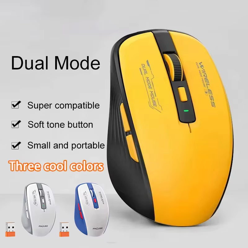 Bluetooth Wireless Mouse 2.4G Dual Mode