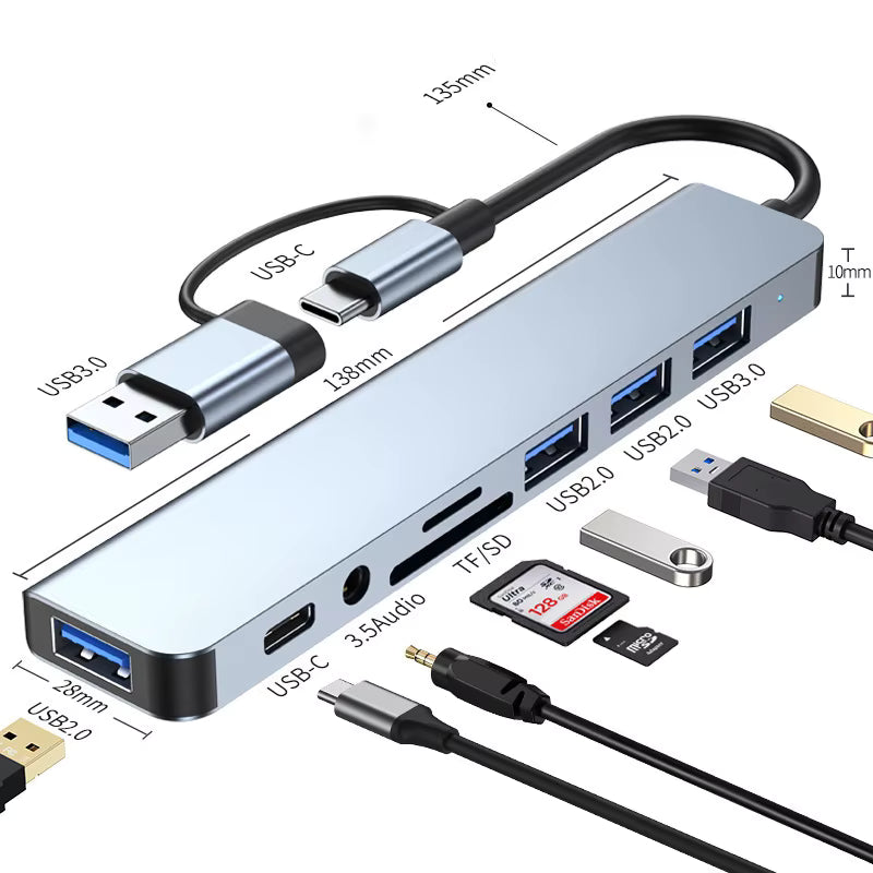 SD Card Reader Laptop Tablet Phone Disk Converter